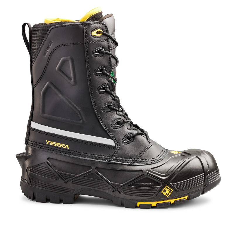 Terra | Men's Crossbow Composite Toe Winter Safety Work Boot-Black