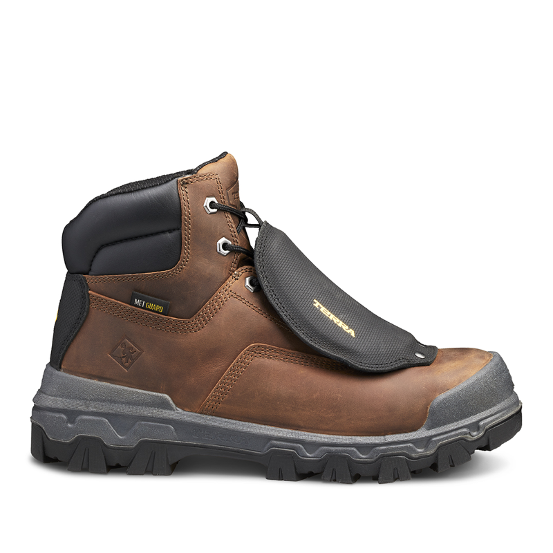 Terra | Men's Sentry 2020 6" Nano Composite Toe Safety Work Boot with External Met Guar-Brown