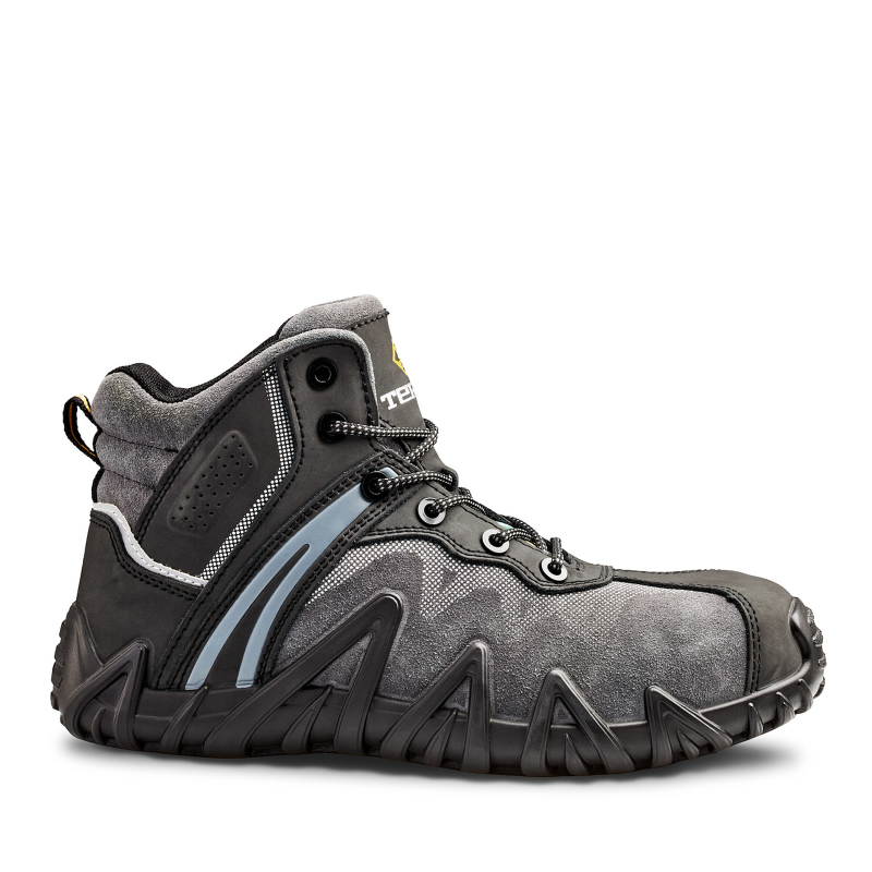 Terra | Men's Venom Mid Composite Toe Safety Work Shoe-Black