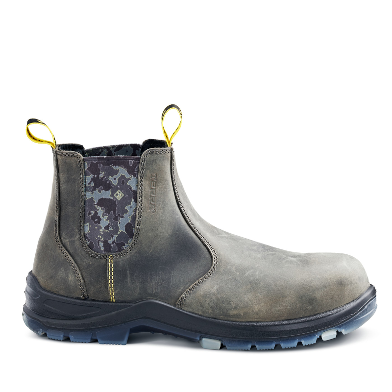 Terra | Women's Murphy 6" Soft Toe Pull-On Work Boot-Gray