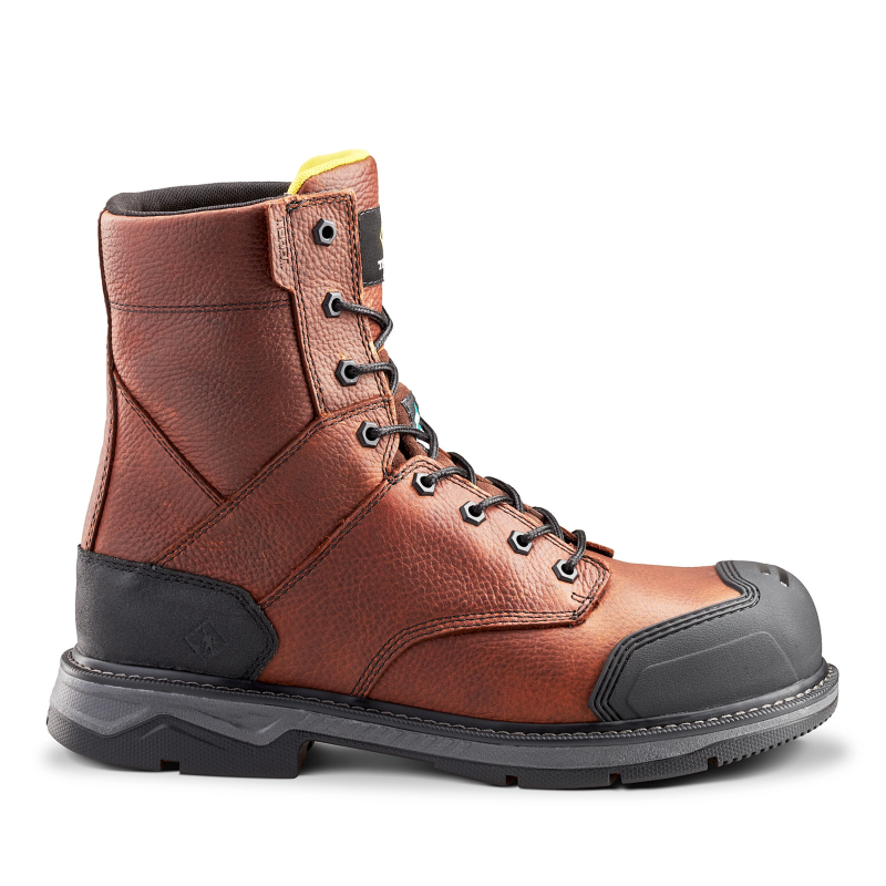 Terra | Women's Patton 8" Aluminum Toe Safety Work Boot-Brown